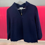 Navy Longer Sleeve Top