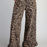 Wild Heart Ruffle Hem Pants | Dark Colorway