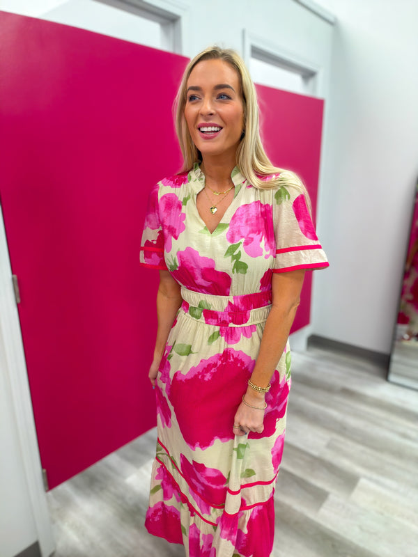 Garden Party Glow Maxi Dress