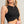 Nights on Fire Round Neck Sleeveless Crop Top - Black