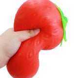 JUMBO Slime Filled Strawberry Squishy - 5.5 Inch