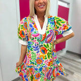 Color Me Happy Mini Dress