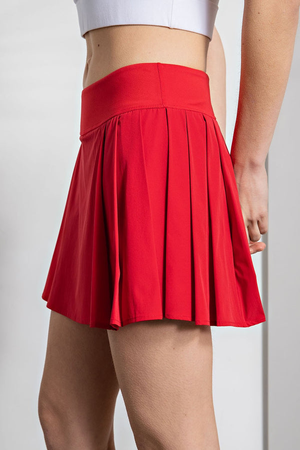 On The Court Pleated Tennis Skirt