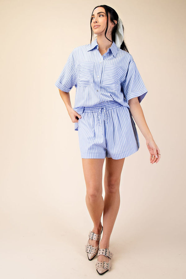 Blue Skies Stripe Set