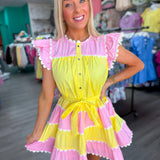 Sweet as Pink Lemonade Dress
