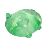 Chubby Kitty Cat Clear Maltose Putty Filled Squishy Toy
