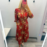 Meet Me There Floral Midi