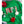 Green Embroidery Merry Christmas Sweatshirt