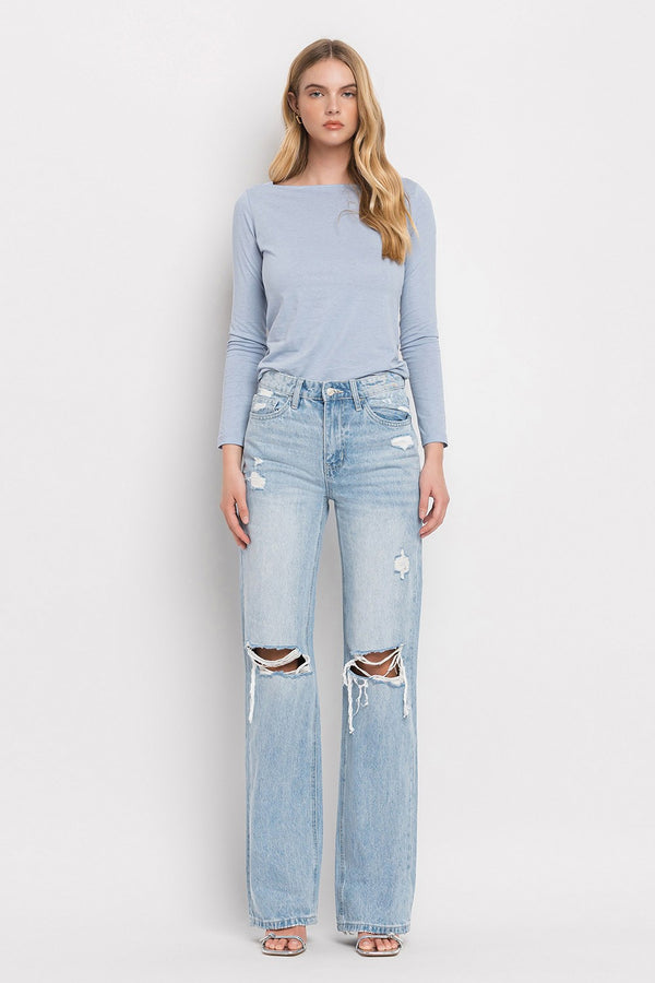 The Tamara Denim - 90's High Rise Flare Jeans