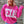 Texas Girl Pullover Neon Pink