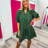 In A Filed of Green Dress