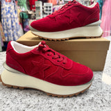 The Major Sneaker | Red Suede | VINTAGE HAVANA
