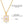 Gold And Opal Pearl Initial Necklace