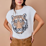 Hear Me Roar Sweater Top