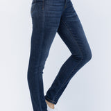 The Emma High Rise Dark Wash Relaxed Fit Judy Blue Jeans