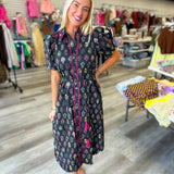 Find My Way Midi Dress