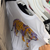 Tiger Graphic Watercolor