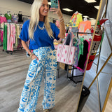 Being Bold Top - Blue