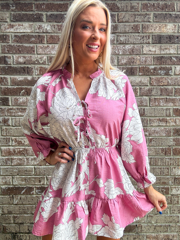 The Beauty In It Romper Pink