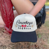 Cowboys and Tequila Embroidered Trucker Hat