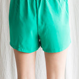 Gimmie Green - Solid Front Tuck Shorts