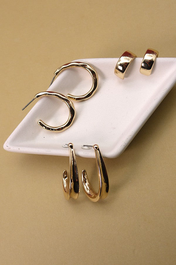 Trio Earring Set