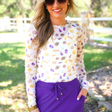 Geaux Get ’Em Purple Skort