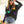 Star of Mardi Gras Sweater Black