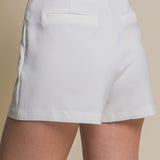 High Waist Asymmetrical Skort