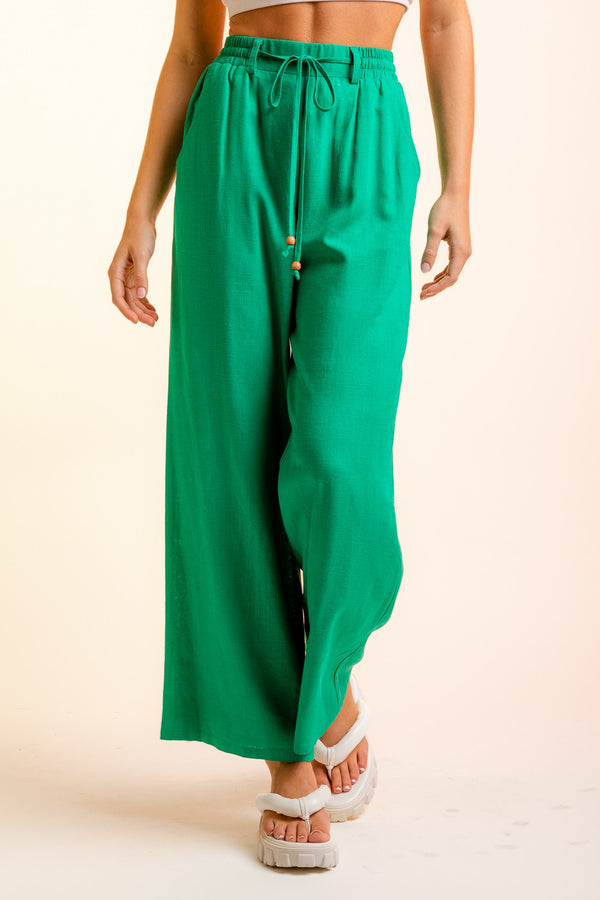 Live in the Moment Linen High-Waisted Pants!