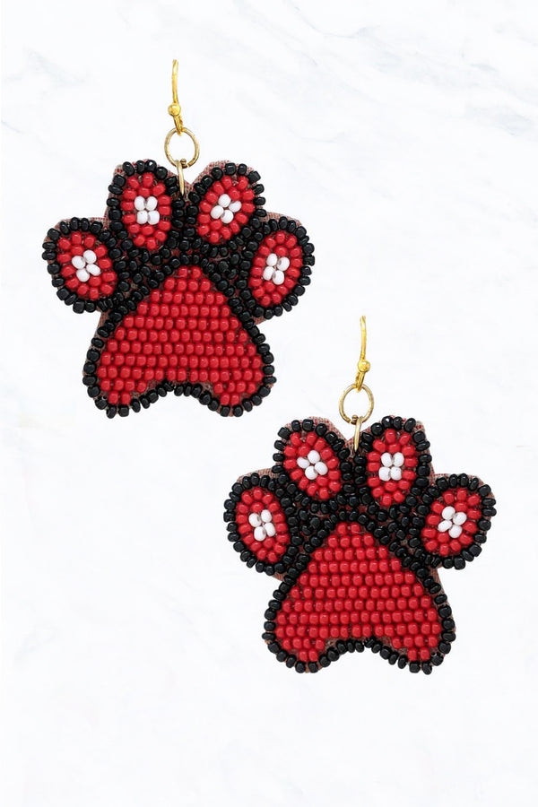 Panther Paw Earrings