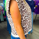 She's Been Spotted Short Sleeve Sweater