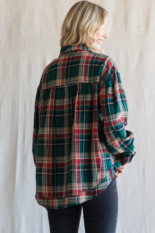 Christmas Light Strolling Flannel