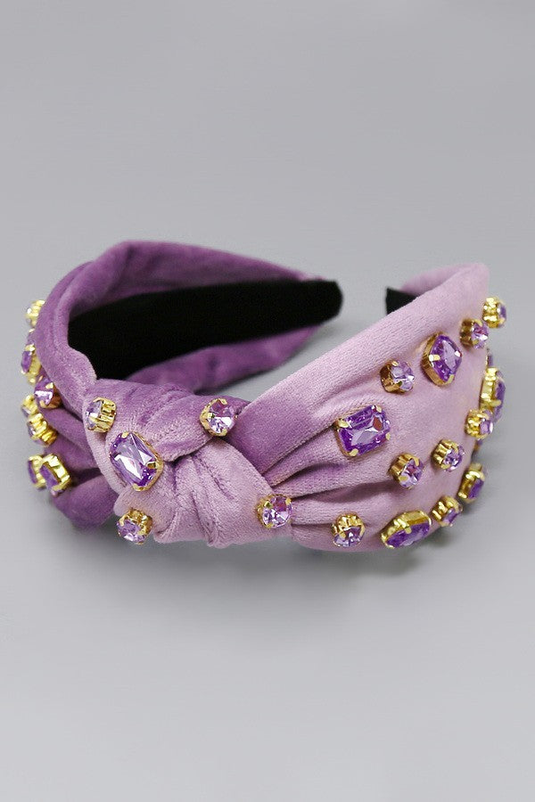 Luxury Crystal Rhinestone Knotted Headbands