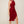 The It Girl Sleeveless Round Neck Bodycon Dress - Red