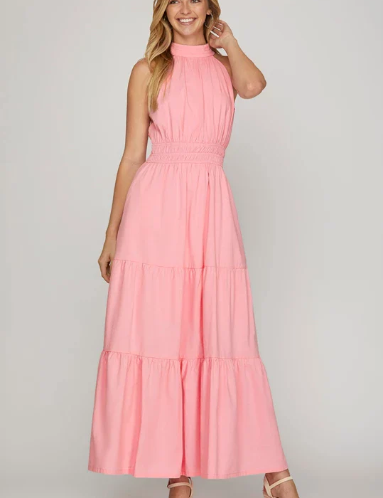 Halter Maxi Dress