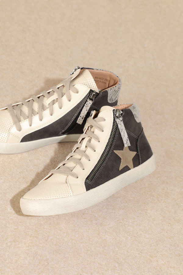 BLACK FRIDAY | ELLE High Top Grey Beige