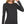 Brushed Microfiber Long Sleeve Round Neck Tee