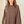 Cocoa Time Ribbed Brown Sweatshirt