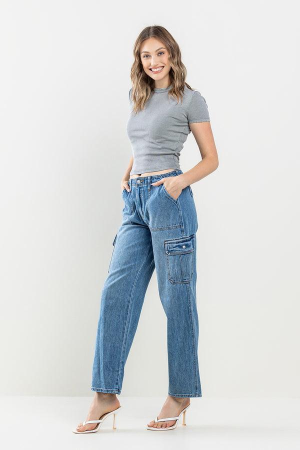 Adeline Cargo Jeans