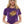Purple and Gold Sequin Football Tee
