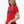 Red and Black Sequin Football Tee