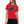 Red and Black Sequin Football Tee
