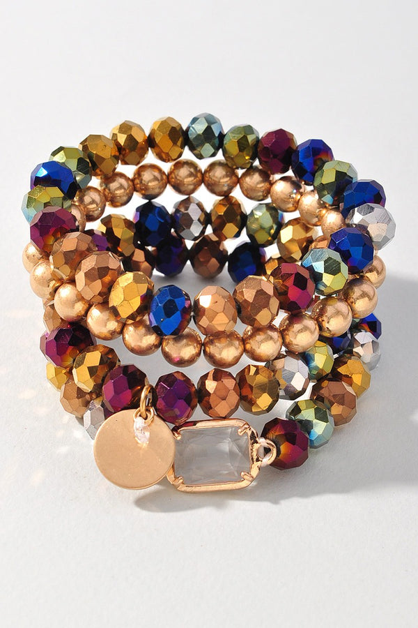 Jewel Tones Bracelet Set