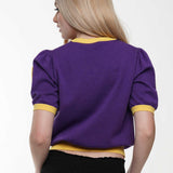 Game Day Light Weight Cropped Sweater