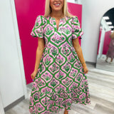 The Market Day Midi | Pink