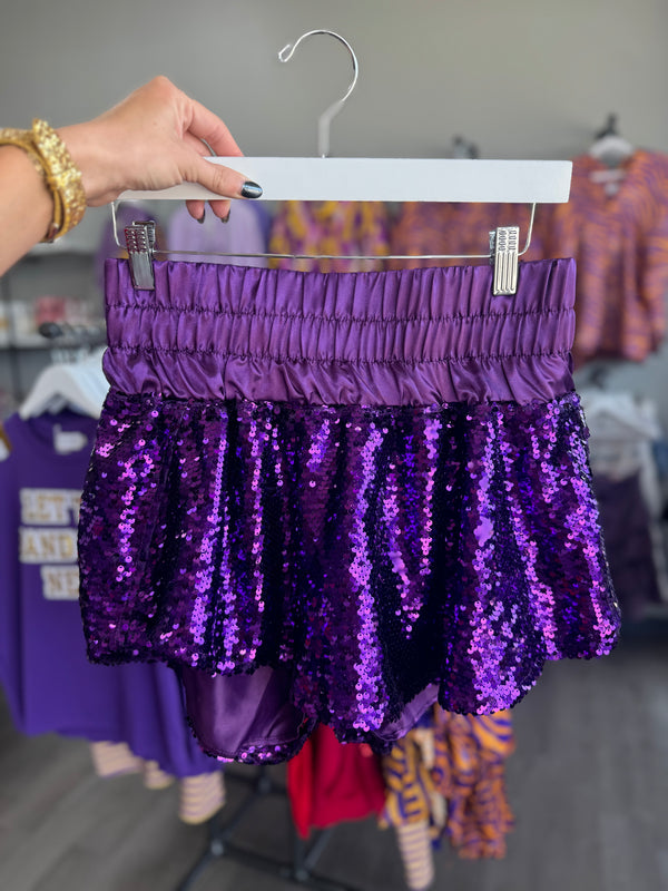 Sparkle and Cheer Skort - Purple