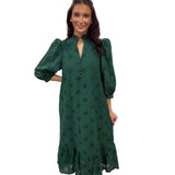 The Everly Eyelet Midi Dress