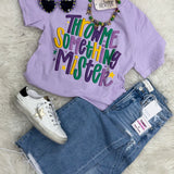 Throw Me Something Mardi Gras Graphic Tee