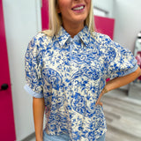 Soft Moments Top | Blue